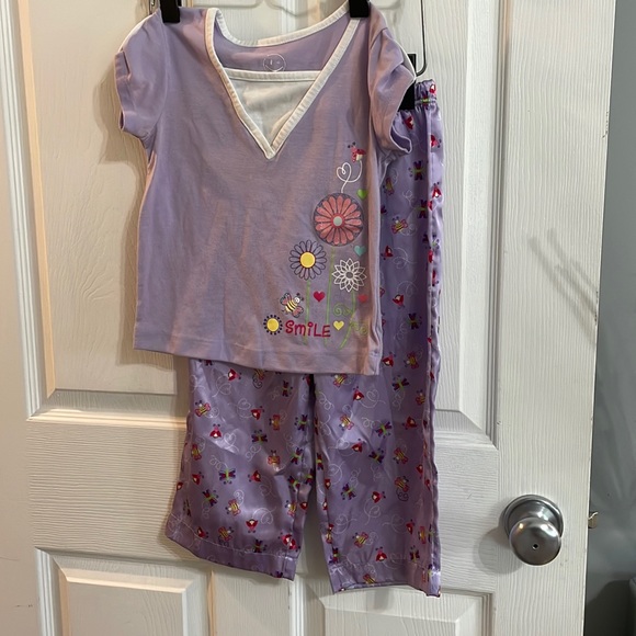 Girls, Joe, boxer, pajama set w/ silklike pants, size 6/6x. Bundle & save! - Picture 1 of 3